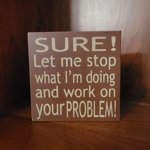 THE HEARTHSIDE COLLECTION ♡ Country Miniature 4x4 Square Plaque Decor